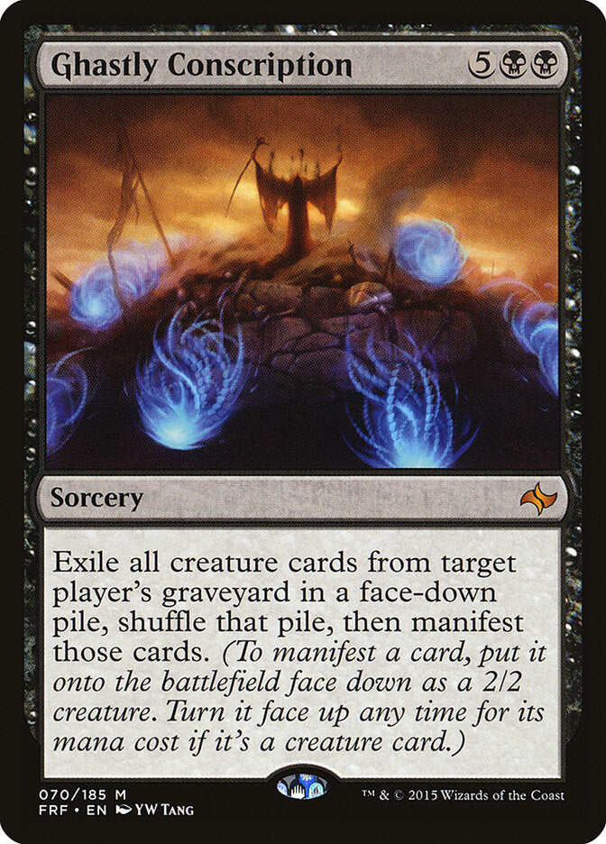Ghastly Conscription (70) - Fate Reforged (FRF)