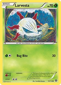 Larvesta (14) - XY - Steam Siege (STS)