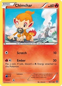 Chimchar (18) - XY - Steam Siege (STS)