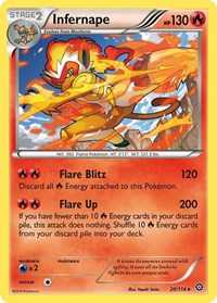 Infernape (20) - XY - Steam Siege (STS)
