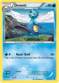 Dewott (31) - XY - Steam Siege (STS)