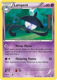 Lampent (49) - XY - Steam Siege (STS)