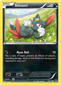 Sneasel (60) - XY - Steam Siege (STS)
