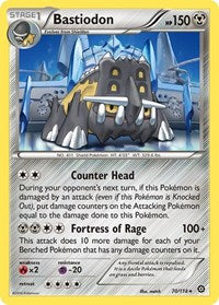 Bastiodon (70) - XY - Steam Siege (STS)