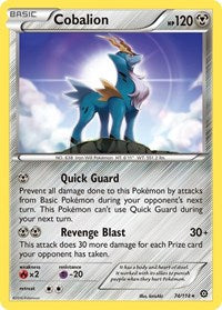 Cobalion (74) - XY - Steam Siege (STS)
