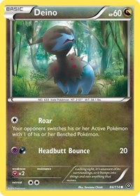 Deino (84) - XY - Steam Siege (STS)