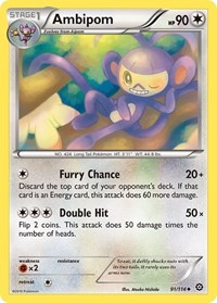 Ambipom (91) - XY - Steam Siege (STS)