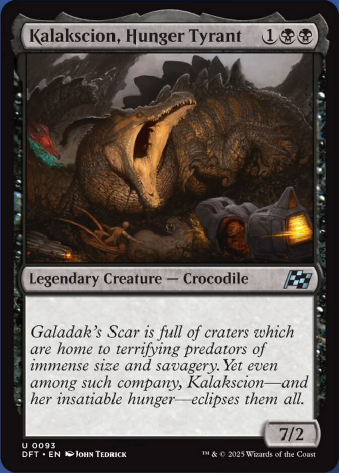 Kalakscion, Hunger Tyrant - [Foil] Aetherdrift (DFT)