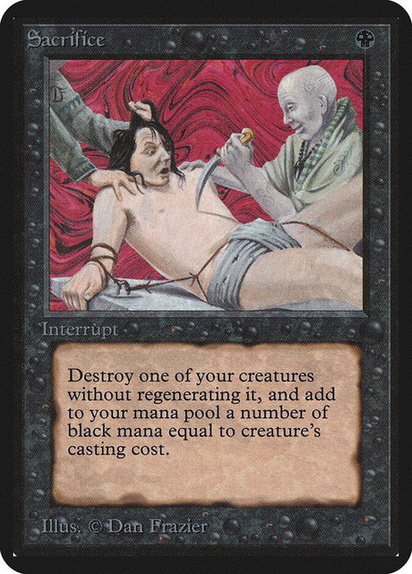 Sacrifice (124) - Limited Edition Alpha (LEA)