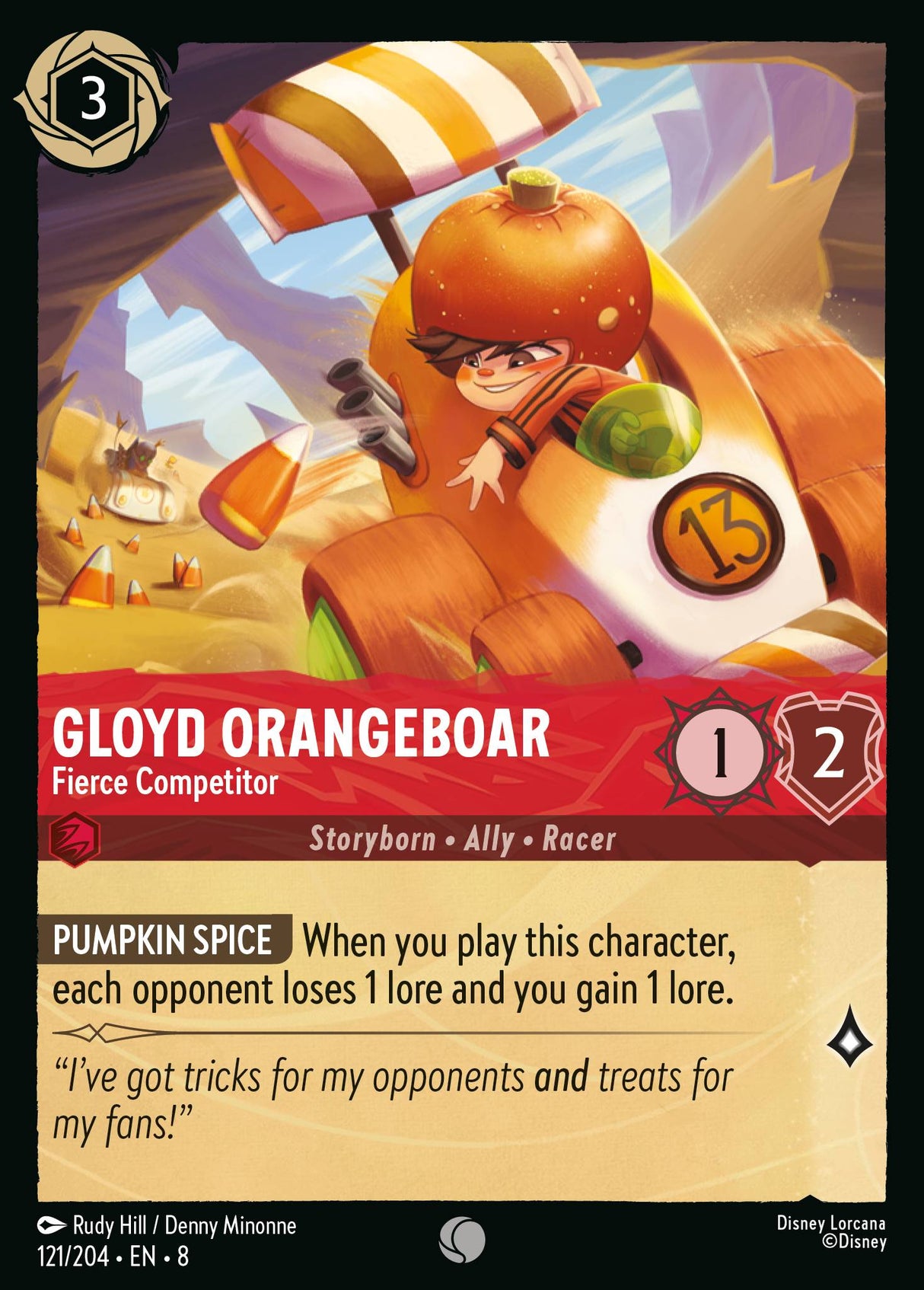 Gloyd Orangeboar - Fierce Competitor - Reign of Jafar (8)