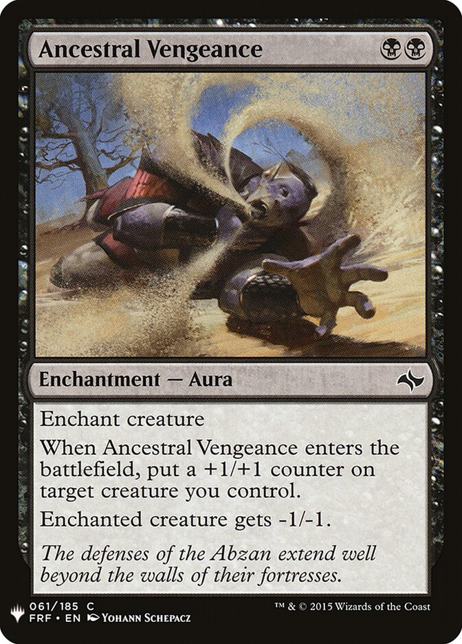 Ancestral Vengeance (FRF-61) - The List (PLST)