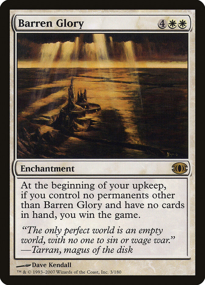 Barren Glory (3) - Future Sight (FUT)