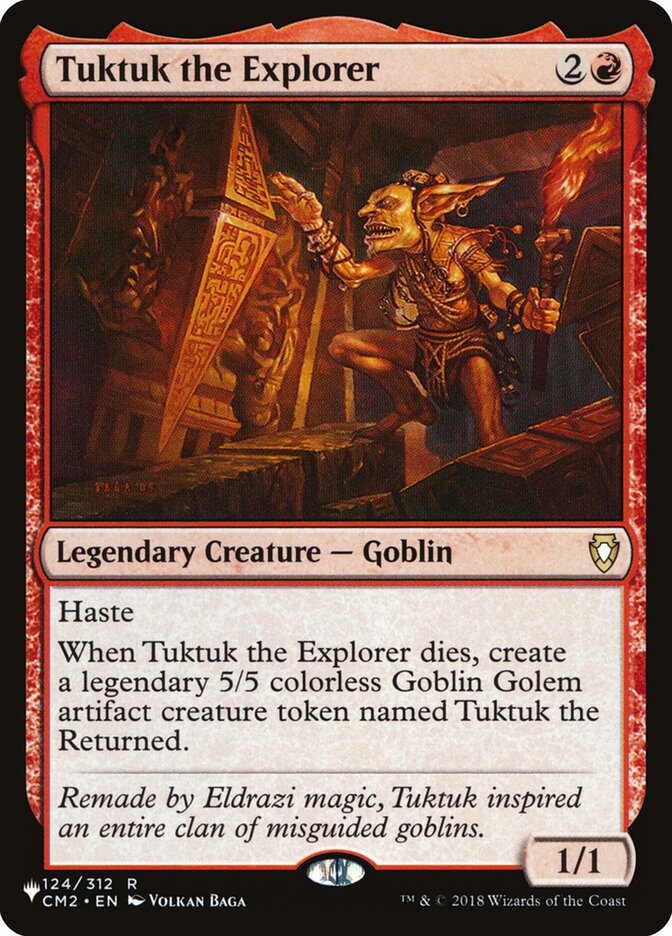 Tuktuk the Explorer (CM2-124) - The List (PLST)