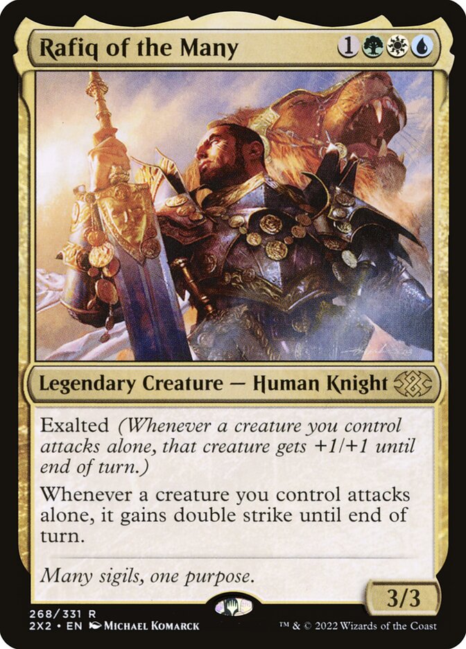 Rafiq of the Many (268) - Double Masters 2022 (2X2)