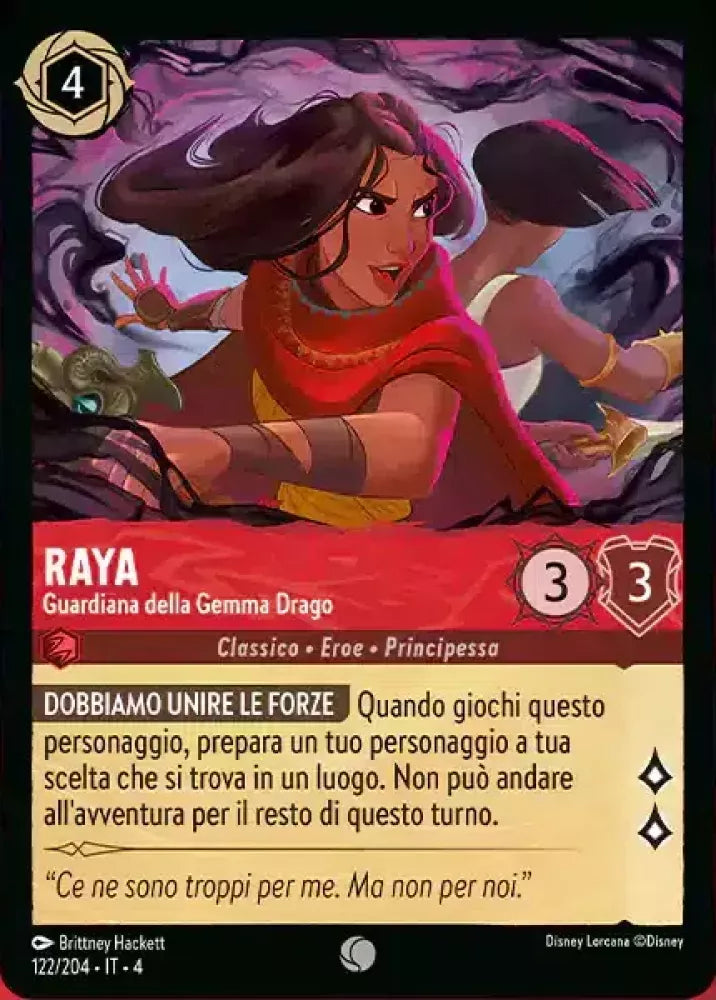 Raya - Guardian of the Dragon Gem - [Foil] Ursula's Return (4)