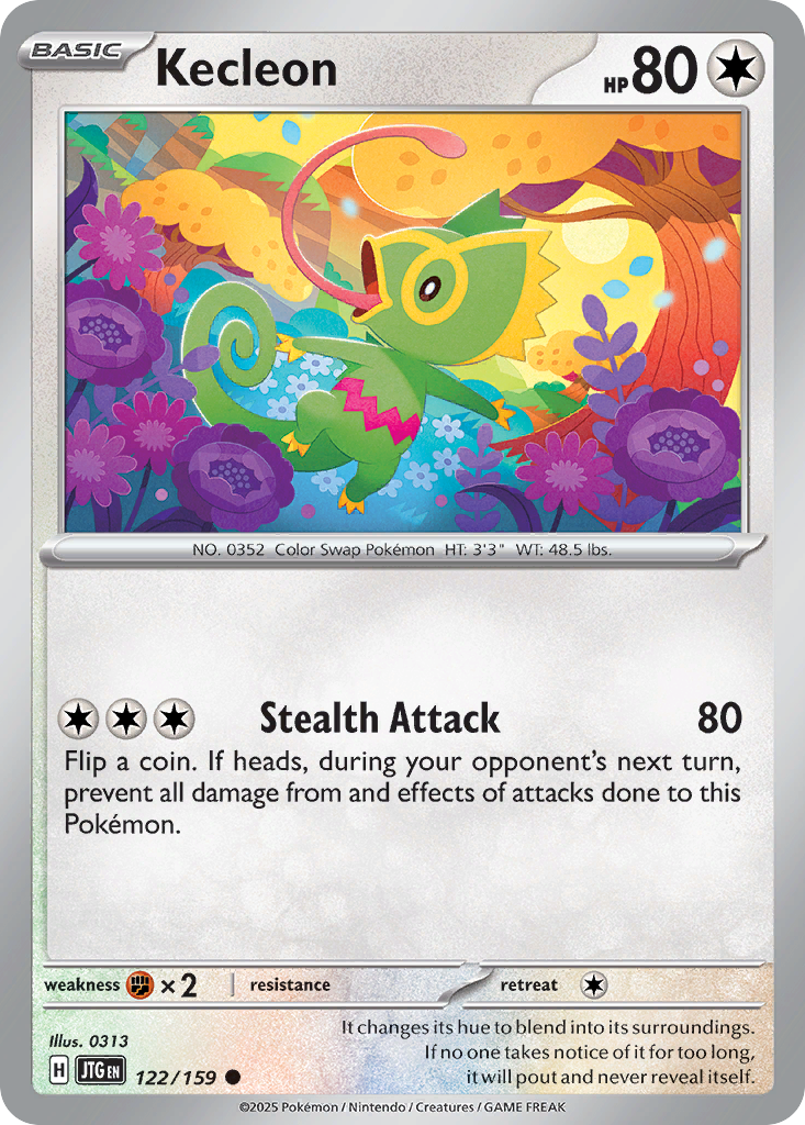 Kecleon (122/159) - Journey Together (JTG)