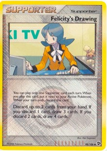 Felicity's Drawing - 098/106 (League Promo) (98) - League & Championship Cards (PR)