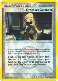 Cynthia's Guidance - 136/147 (League Promo) (136) - League & Championship Cards (PR)