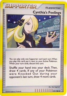 Cynthia's Feelings - 131/146 (Cosmos Holofoil) (131) - Miscellaneous Cards & Products (MCAP)