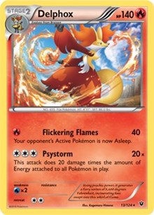 Delphox XY Fates Collide (13) - Deck Exclusives (PR)