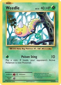 Weedle (5) - XY - Evolutions (EVO)