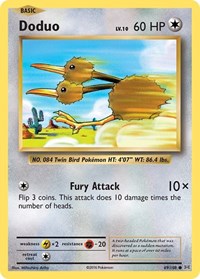 Doduo (69) - XY - Evolutions (EVO)