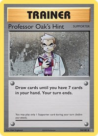 Professor Oaks Hint (84) - XY - Evolutions (EVO)