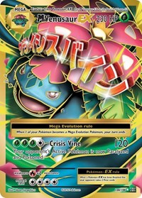 M Venusaur EX Full Art (100) - XY - Evolutions (EVO)