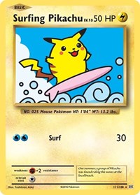 Surfing Pikachu (111) - XY - Evolutions (EVO)