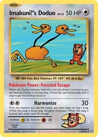 Imakunis Doduo (112) - XY - Evolutions (EVO)