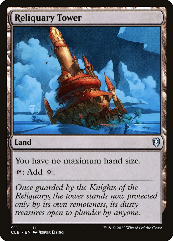 Reliquary Tower (911) - Commander Legends: Battle for Baldur's Gate (CLB)