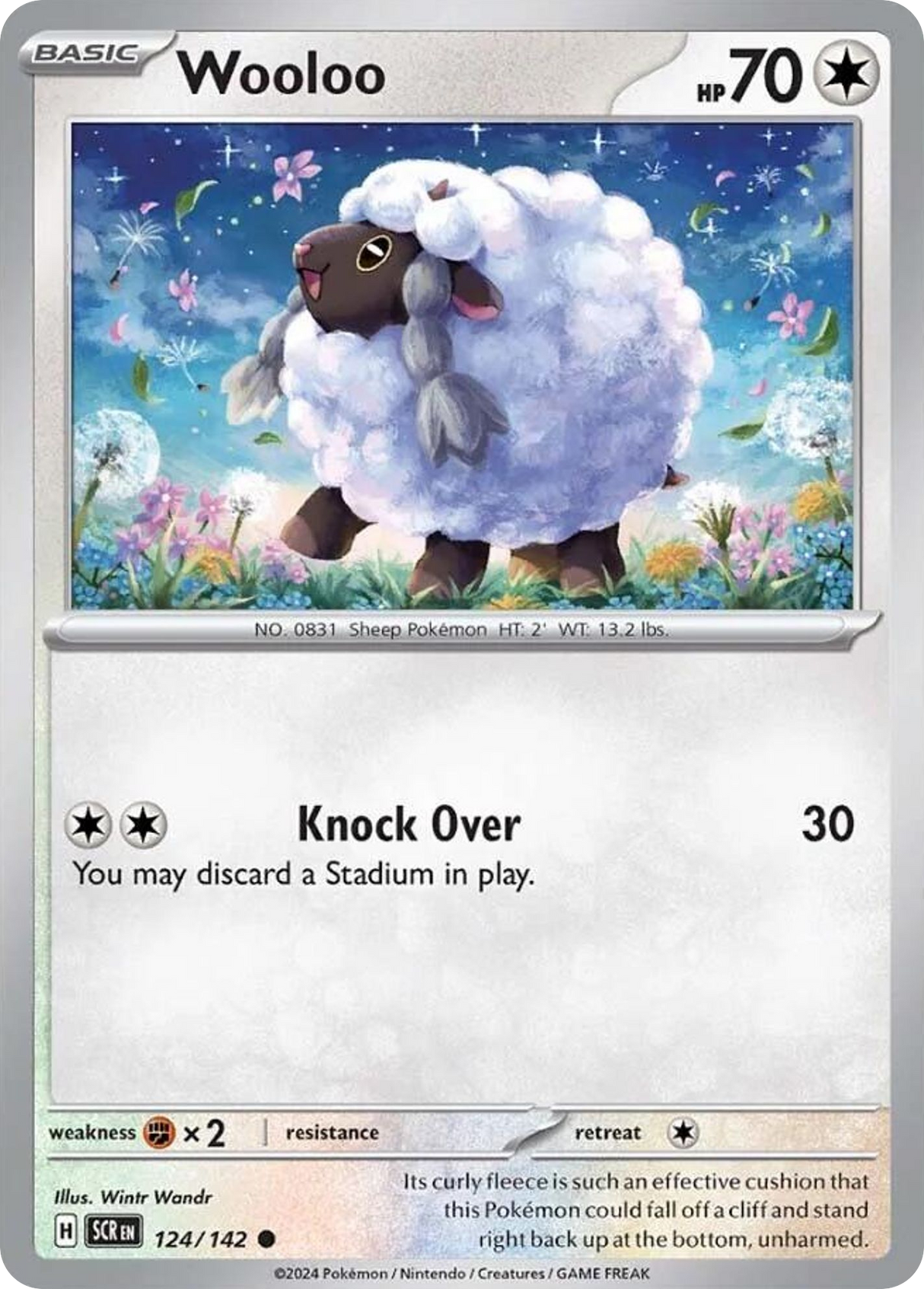 Wooloo (124/142) - Stellar Crown (SCR)