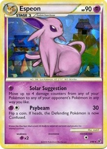 Espeon HGSS Undaunted (2) - Deck Exclusives (PR)