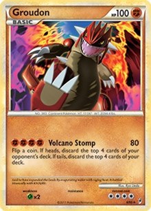 Groudon Call of Legends (6) - Deck Exclusives (PR)