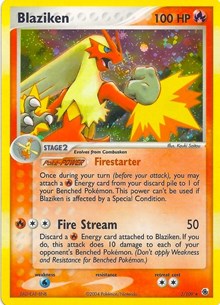 Blaziken (Holo) (3) - EX Battle Stadium (BST)