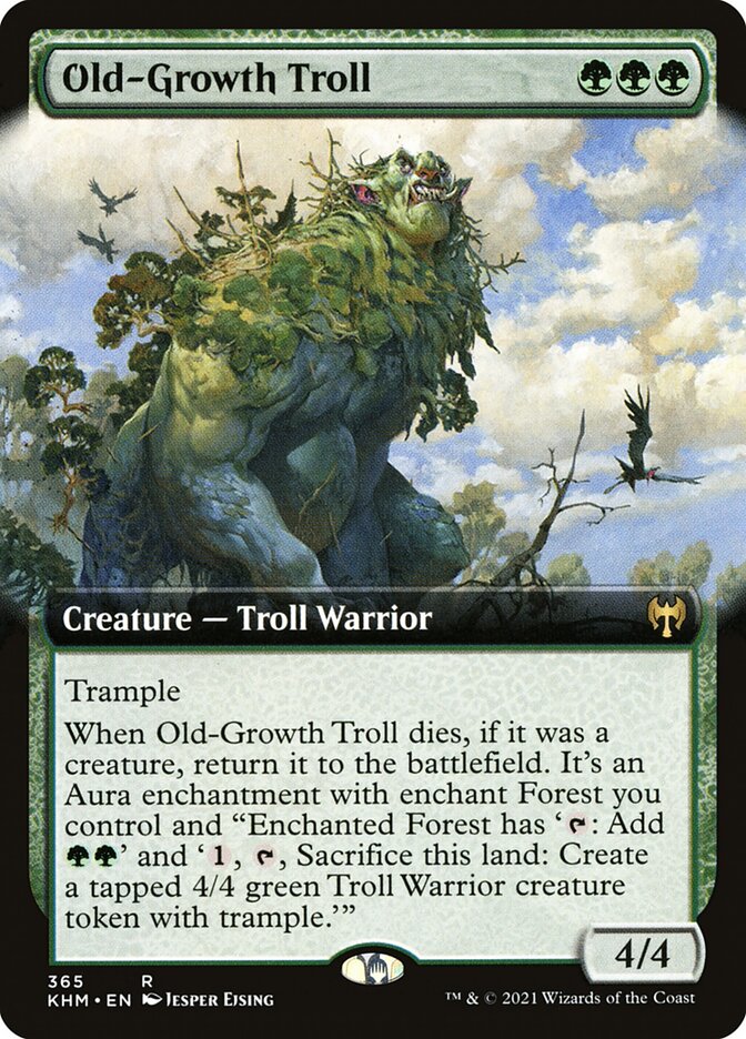 Old-Growth Troll (365) - Kaldheim (KHM)
