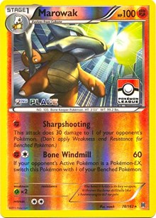 Marowak - 78/162 (Pokemon League) (78) - League & Championship Cards (PR)