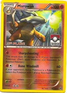 Marowak - 78/162 (Pokemon League) (78) - League & Championship Cards (PR)