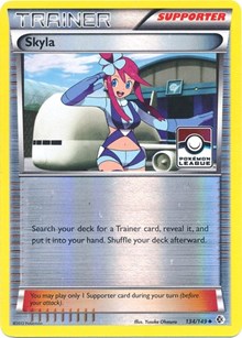 Skyla - 134/149 (Pokemon League) (134) - League & Championship Cards (PR)