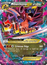 M Garchomp EX (XY168) - XY Promos (PR)