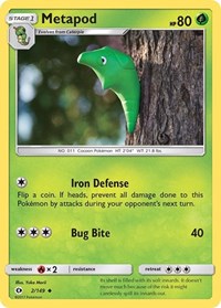 Metapod (2) - SM Base Set (SM01)
