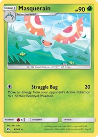 Masquerain (8) - SM Base Set (SM01)