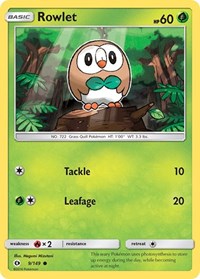 Rowlet (9) - SM Base Set (SM01)