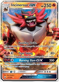 Incineroar GX (27) - SM Base Set (SM01)