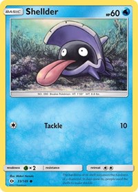 Shellder (33) - SM Base Set (SM01)