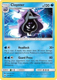 Cloyster (34) - SM Base Set (SM01)