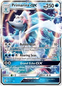 Primarina GX (42) - SM Base Set (SM01)