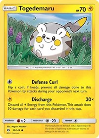 Togedemaru (53) - SM Base Set (SM01)