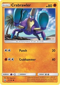 Crabrawler (72) - SM Base Set (SM01)