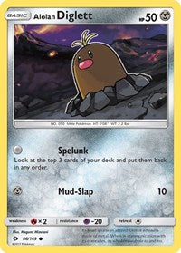 Alolan Diglett (86) - SM Base Set (SM01)